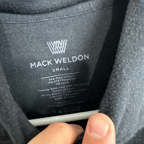 Silver intrepid, long sleeve polo, true black - Picture 3 of 6